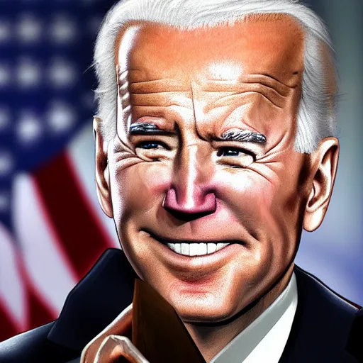 Prompt: Joe Biden in an apocalyptic world