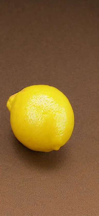 Image similar to “ a portrait photo of lemon, side shot, by shunji dodo, 8 k resolution, high quality ”