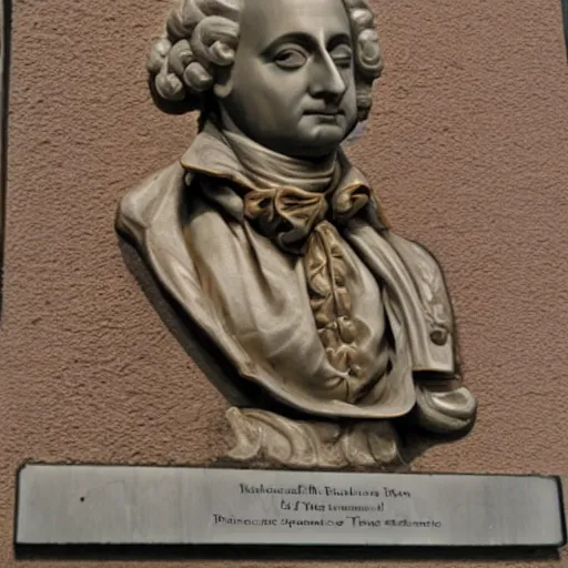 Image similar to photo of mozart