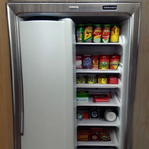 Prompt: einsteins fridge patent style