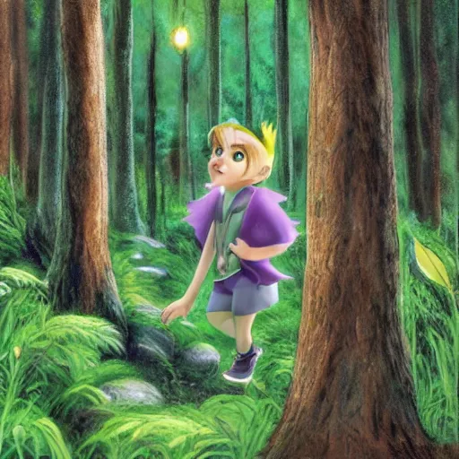 Image similar to saria in forest