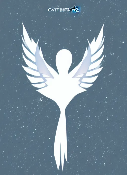 Image similar to white phoenix on salt crystals simple background simplified design geometric graphic design minimalist