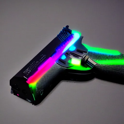 Image similar to razer rgb gun