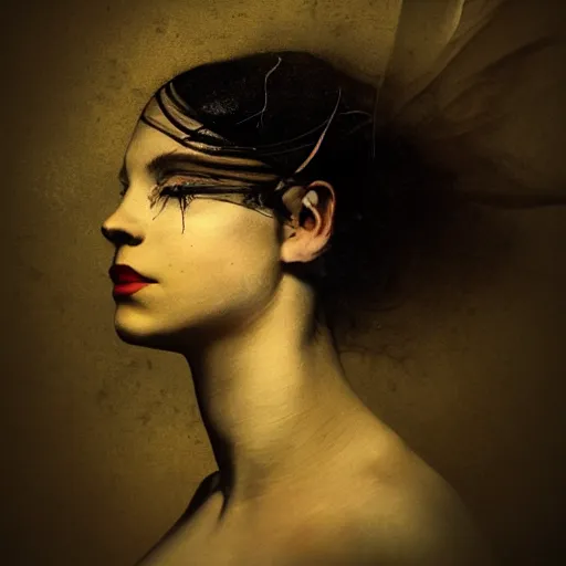 Prompt: dark ballerina,emil melmoth,andres rios,full lenght portrait, concept art, deviantart,dark,golden ratio,35mm,chiaroscuro,surrealist,victorian,mist,dark