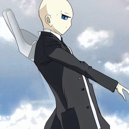 Image similar to rak wraithraiser from tower of god in a tuxedo