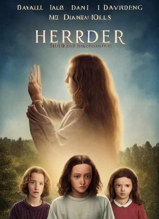 Prompt: Hereditary (2018) poster, Walt Disney studios 1993, highly detailed
