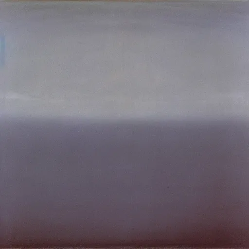 Image similar to the abstract painting'arctic void ', by caspar david friedrich, by rothko