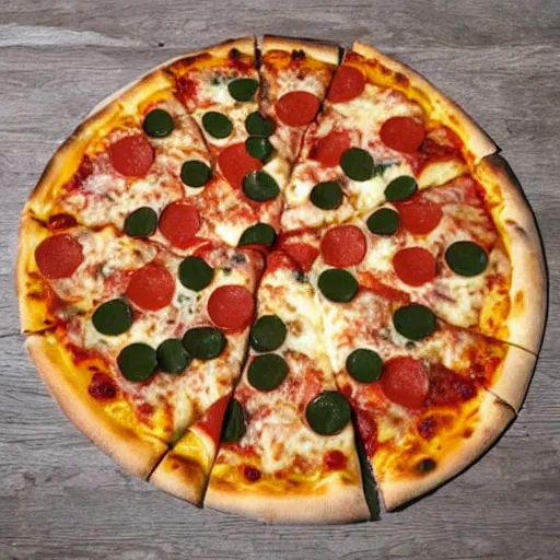 Image similar to the most delicious,beautiful pizza you will ever see