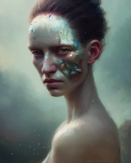 Prompt: of augean stables, imperil, beauty portrait by greg rutkowski, peter mohrbacher, wlop, ilya kuvshinov, iris van herpen, thomas kinkade, victo ngai, sharp focus, global illumination, highly detailed, masterpiece, award winning, post processing