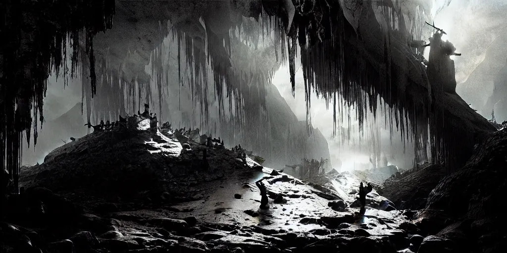 Image similar to a dead bride corpse lying in a dark cave bunad crown. radiant light, detailed and intricate environment, digital art, trending on art station kvlt by peder balke by peder balke by greg rutkowski, by guido crepax by norman bluhm by greg rutkowski mystic high contrast monochromatic noir