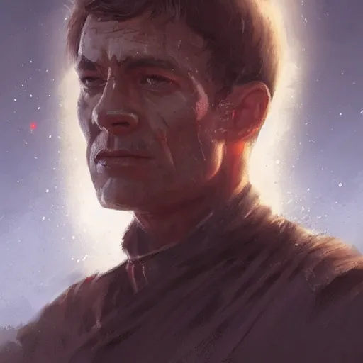 Image similar to portrait of a man by Greg Rutkowski, Col Skywalker from the Star Wars Expanded Universe, he has about 30 years old, highly detailed portrait, digital painting, artstation, concept art, smooth, sharp foccus ilustration, Artstation HQ