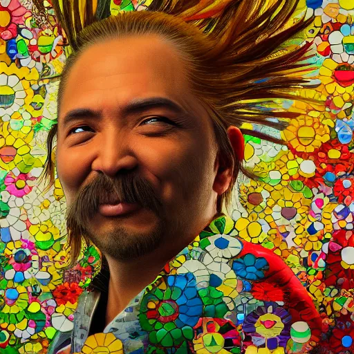 Image similar to First Sighting of the Elusive Seacrawler, cinematic, 4K oil painting, a series by takashi murakami