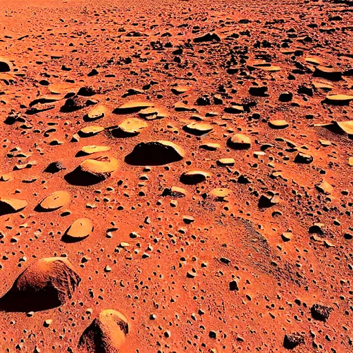 Prompt: “surface of mars”