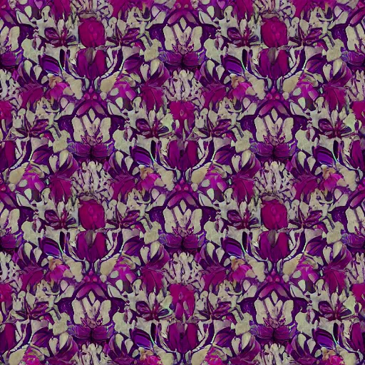 Prompt: wallpaper texture, floral