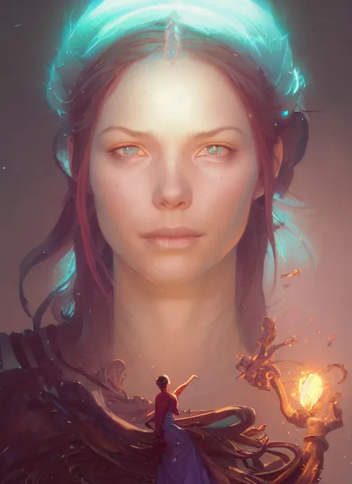 Prompt: Highly detailed portrait of Jinx, Stephen Bliss, unreal engine, fantasy art by Greg Rutkowski, Loish, Rhads, ferdinand knab, Makoto Shinkai and Lois van baarle, ilya kuvshinov, rossdraws, Tom Bagshaw, alphonse mucha, global illumination, radiant light, detailed and intricate environment