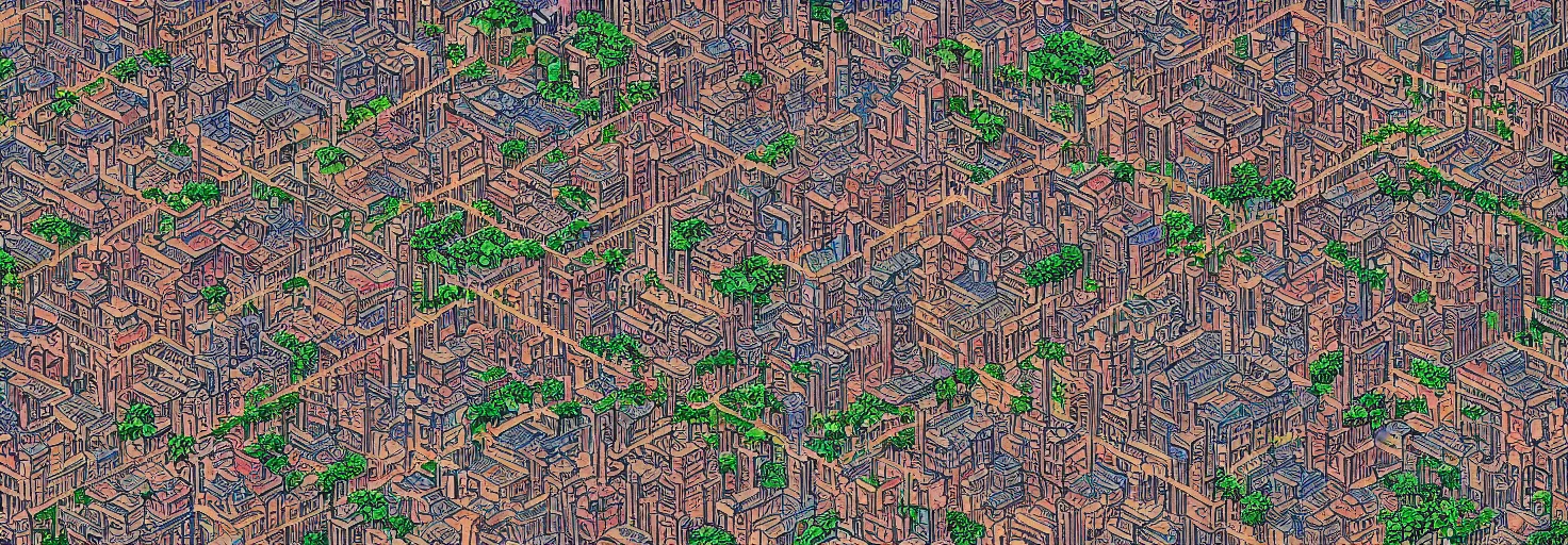 Image similar to background view of a pixelart of Kowloon Walled City ,very detailed citycape at night, realistic, imaginfx, artstation, pintrerest, ukiuo-e and studio ghilbi style, /r/pixelart,