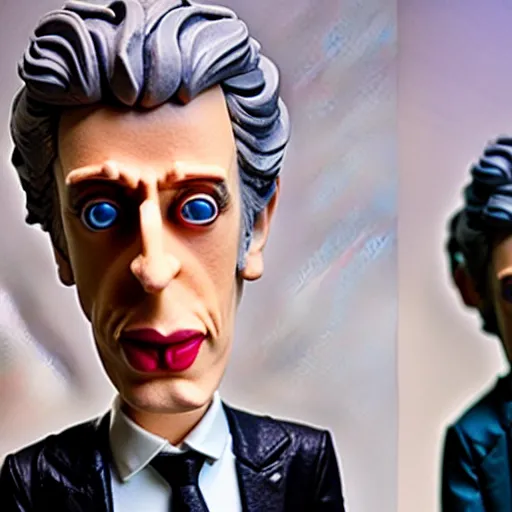 Image similar to peter capaldi claymation