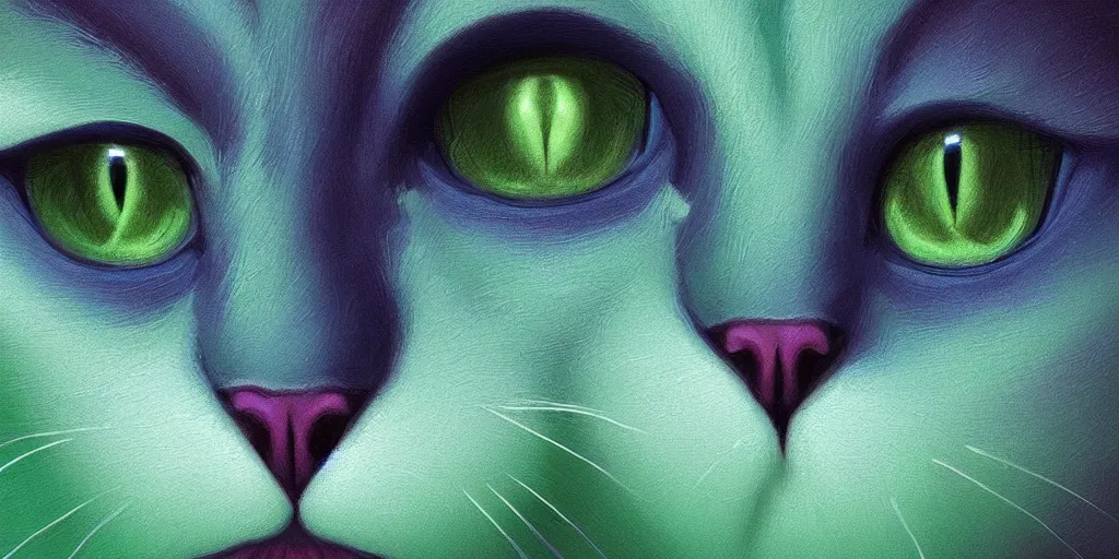 Prompt: cat - alien blue - green hair nose ring, intricate, elegant, highly detailed, my rendition, digital painting, artstation, concept art, smooth, sharp focus, illustration, art by aaron horkry and ralph mcquarrie, symmetry!!