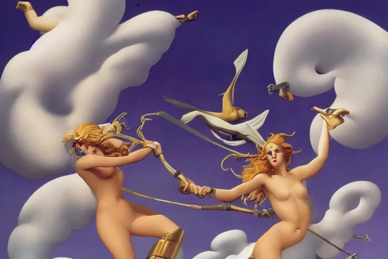 Image similar to kda by michael parkes