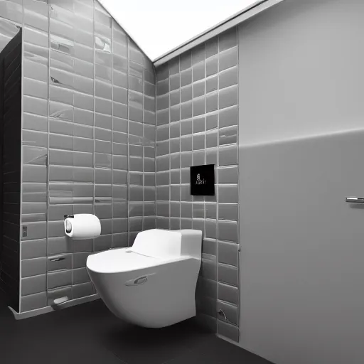 Image similar to Gaming Toilet with RGB, raytracing, 40nm lens, shallow depth of field, split lighting, 4k,