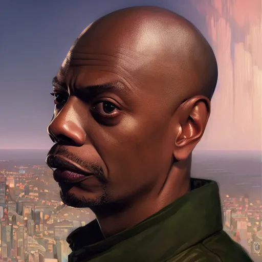 Prompt: highly detailed portrait, dave chappelle, in gta v, stephen bliss, unreal engine, fantasy art by greg rutkowski, loish, rhads, ferdinand knab, makoto shinkai and lois van baarle, ilya kuvshinov, rossdraws, tom bagshaw, global illumination, radiant light, detailed and intricate environment