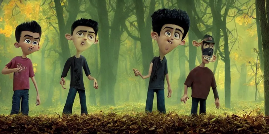 Image similar to paranorman, realistic