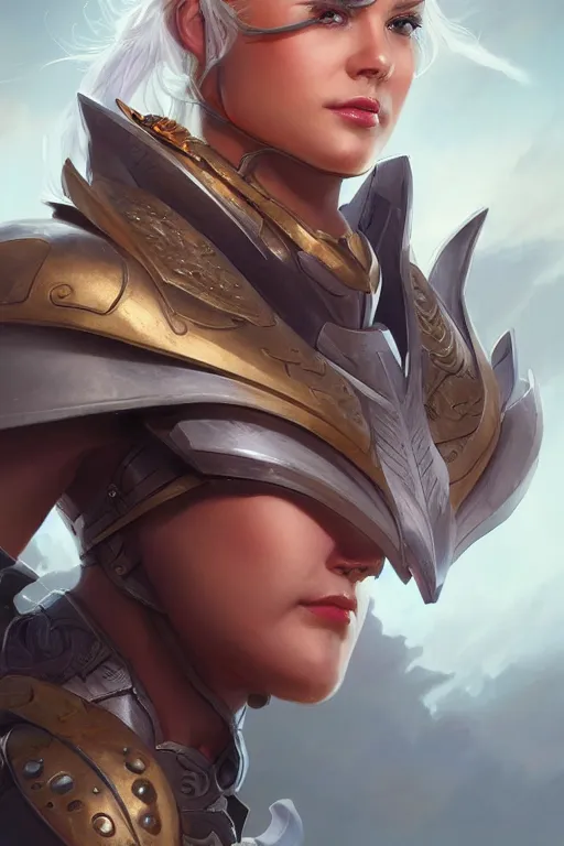 Image similar to amazon valkyrie athena, d & d, fantasy, portrait, highly detailed, headshot, digital painting, trending on artstation, concept art, sharp focus, illustration, art by artgerm and greg rutkowski and magali villeneuve