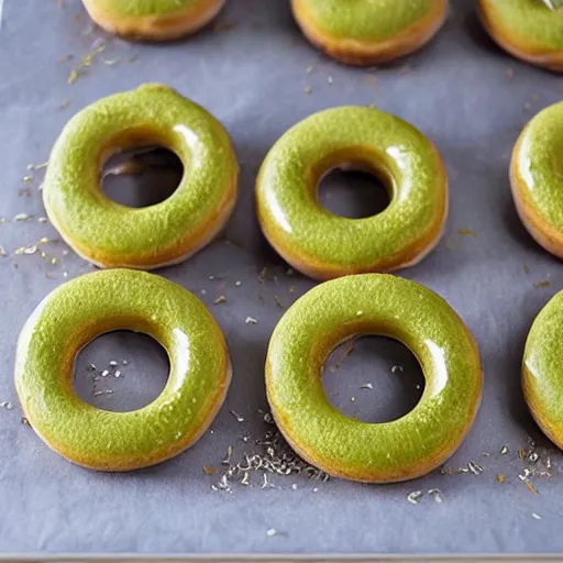 Image similar to green tea donuts