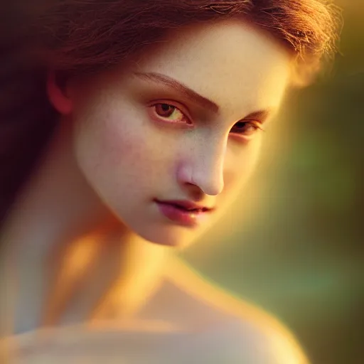 Prompt: photographic portrait of a stunningly beautiful greek renaissance female in soft dreamy light at sunset, contemporary fashion shoot, by edward robert hughes, annie leibovitz and steve mccurry, david lazar, jimmy nelsson, breathtaking, 8 k resolution, extremely detailed, beautiful, establishing shot, artistic, hyperrealistic, beautiful face, octane render