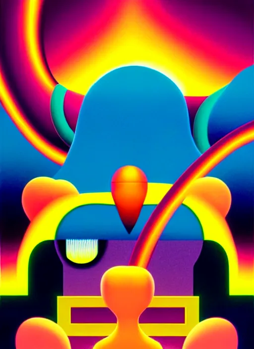 Prompt: acid by shusei nagaoka, kaws, david rudnick, airbrush on canvas, pastell colours, cell shaded, 8 k