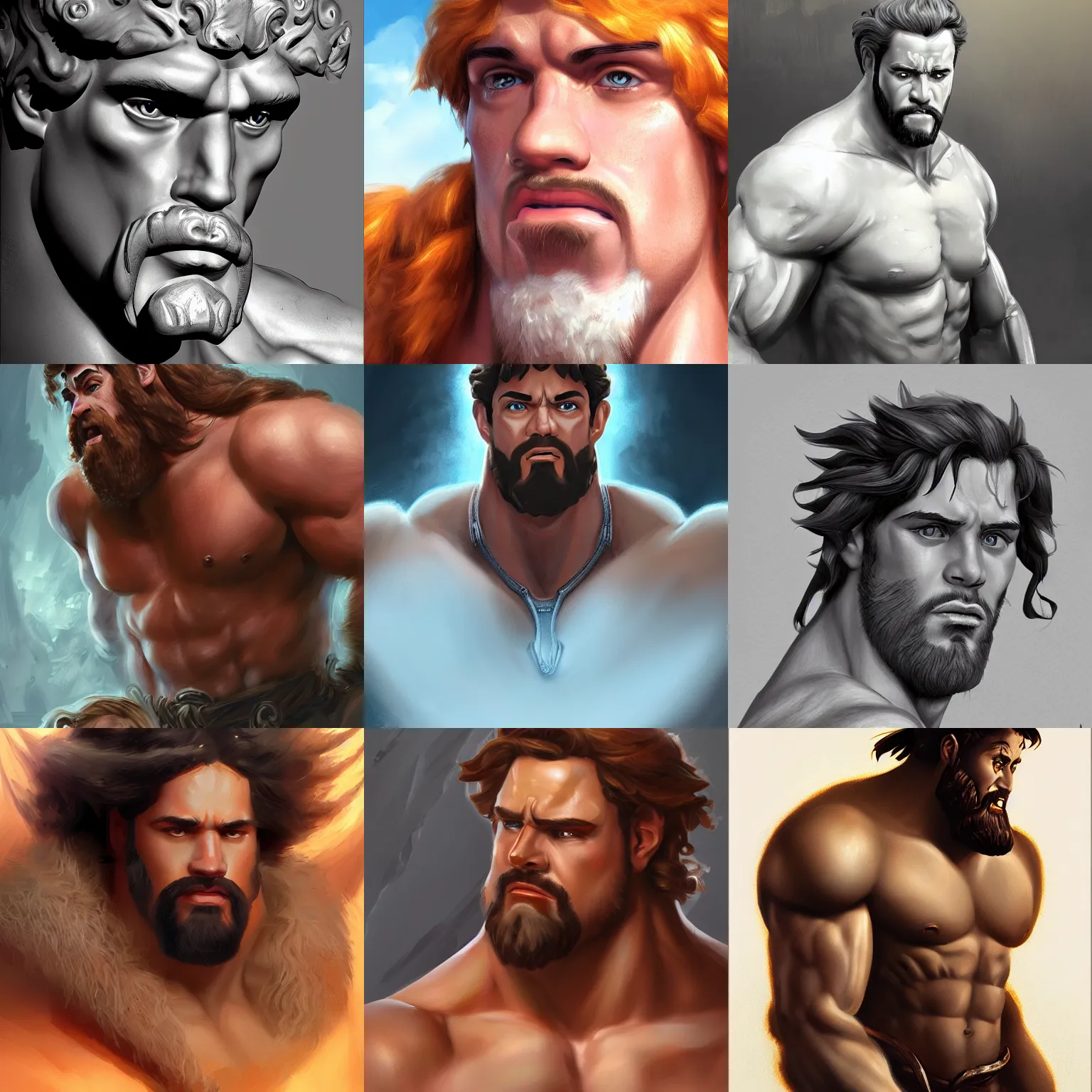 Hercules by Mark Teixeira  Hercules marvel, Hercules movie, Marvel