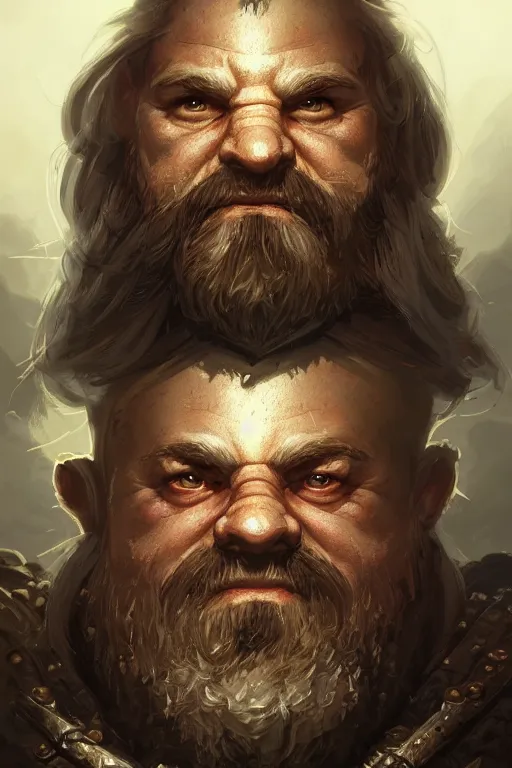 Image similar to dwarf knight portrait, highly detailed, d & d, fantasy, highly detailed, digital painting, trending on artstation, concept art, sharp focus, illustration, global illumination, ray tracing, realistic shaded, art by artgerm and greg rutkowski and fuji choko and viktoria gavrilenko and hoang lap