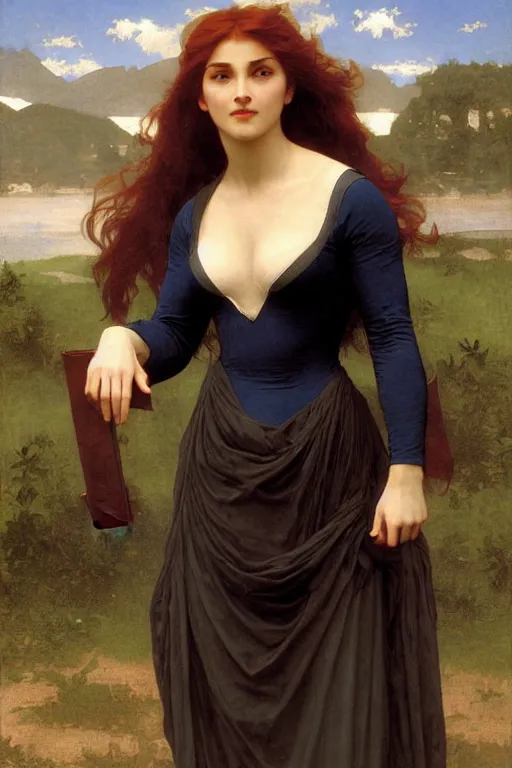 Image similar to Jean Grey from the X-Men William Adolphe Bouguereau