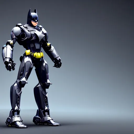 Prompt: batman mecha, mecha suit, futuristic, octane render