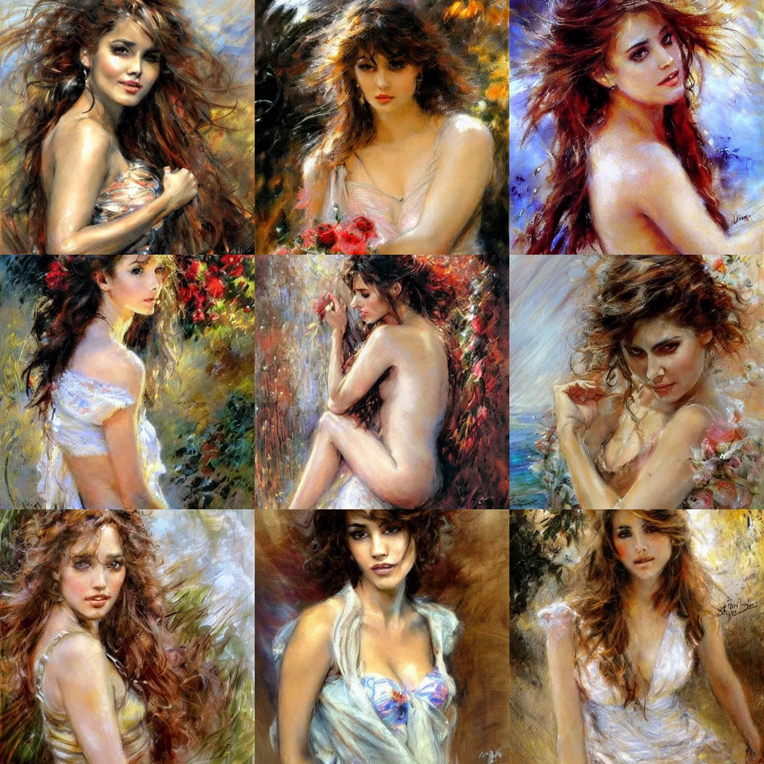 Prompt: painting by jose royo