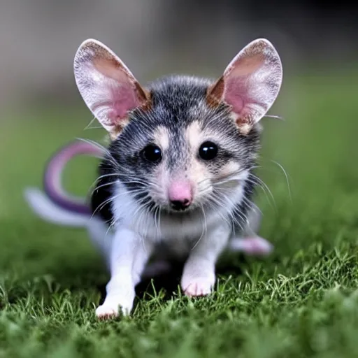 Prompt: dog cat mouse hybrid