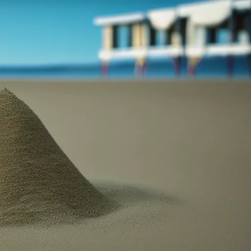 Prompt: pile of sand : : octane render, unreal engine 5, extreme quality, extremely detailed sand, realistic, realistic lighting, realistic shadows, real photo : :