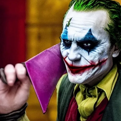 Prompt: the joker in game of thrones