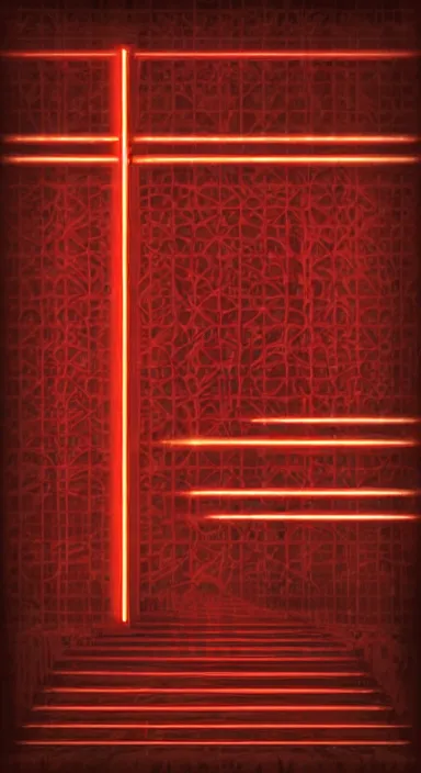 Image similar to cool laser theme retro app background, digital art, award winning