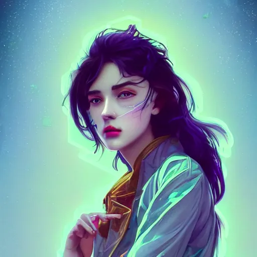 Image similar to young woman, gorgeous face, vaporwave aesthetic, synthwave, colorful, psychedelic, broken, shattered, beaten, sadness, crying, tears, artstation, concept art, smooth, extremely sharp detail, finely tuned detail, 8 k, unreal engine 5, ultra sharp focus, illustration, art by artgerm and greg rutkowski and alphonse mucha