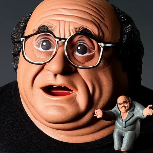 Image similar to Precious Moments ceramic figure of Danny Devito