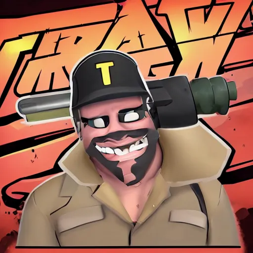 Prompt: tf 2 heavy swag