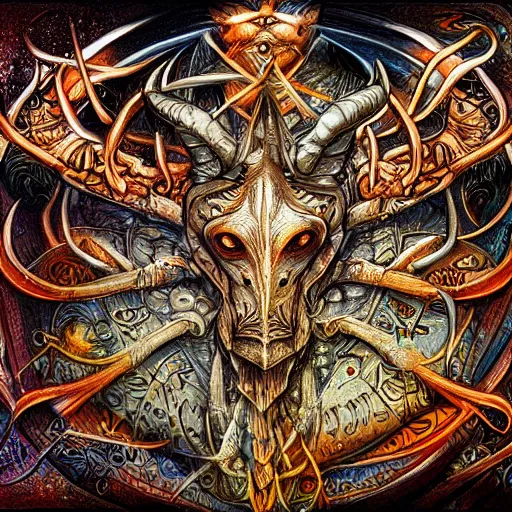 Image similar to detailed and sharp scorpio god artistic zodiac artwork, mystic style, detailed, 8 k, detailed, symmetrical, by brian froud