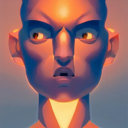 Image similar to face icon stylized minimalist total recall, loftis, cory behance hd by jesper ejsing, by rhads, makoto shinkai and lois van baarle, ilya kuvshinov, rossdraws global illumination