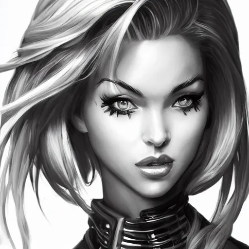 Prompt: vi from arcane, artgerm,