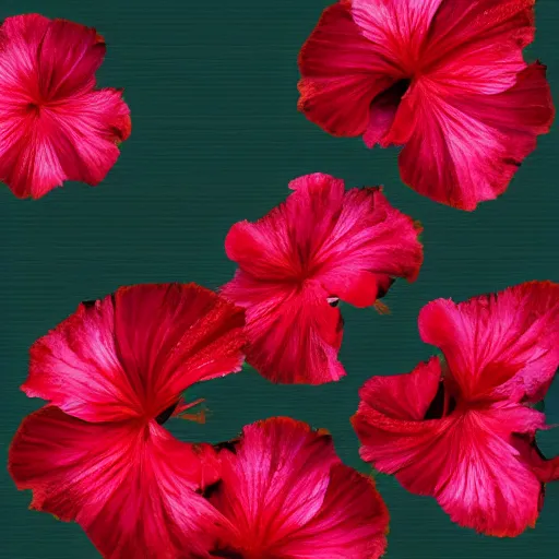 Image similar to hibiscus tea, digital art, trending on artstation,