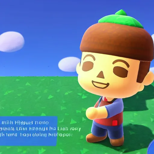 Image similar to Mark Zuckerberg in Animal Crossing New Horizons, highly detailed, high quality, HD, 4k, 8k, Canon 300mm, professional photographer, 40mp, lifelike, top-rated, award winning, realistic, sharp, no blur, edited, corrected, trending