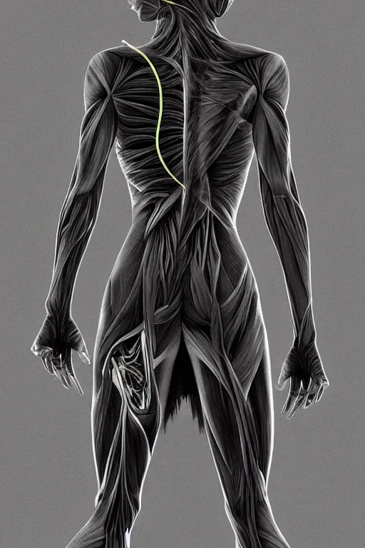 Prompt: symmetry!! optical anatomy concept art, medical anatomy, cybernetic eye, gun metal grey, nano machine, muscular system reference, anatomical art, digital art, in the style of amanda lilleston, luka mivsek, bryan christie, ranjit ghosh, artstation, pinterest, deviantart, photoshop, unreal engine