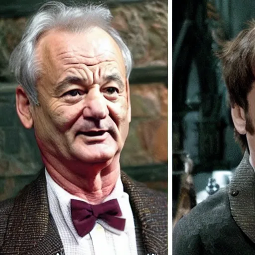 Image similar to bill murray in harry potter