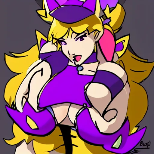 Image similar to bowsette is a twitch streamer